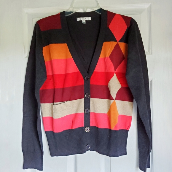 Cabi Sweater Cardigan Medium Black NWOT - Picture 2 of 10